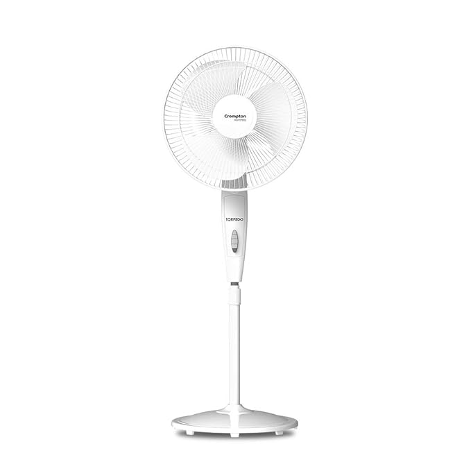 Crompton HighSpeed Torpedo 400-MM Pedestal Fan(KD White) at Rs. 2655