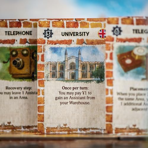 Image of Synapses Games | Yokohama | Strategy Board Game | Worker Placement Set in Japan | 2 to 4 Players | 90 Minutes | Ages 14+