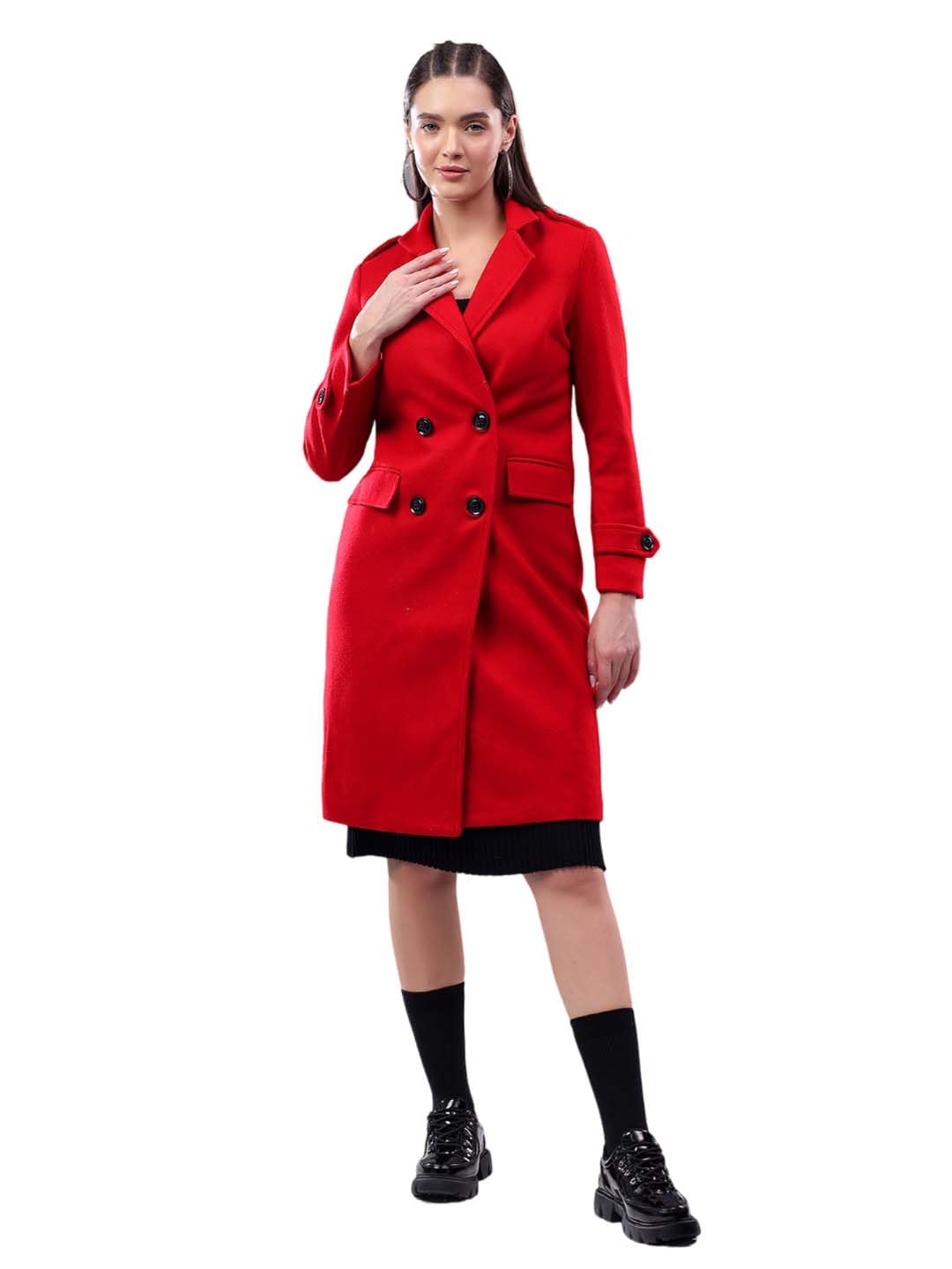 kotty Women's Oversized Relaxed Fit & On-Trend Outerwear Coat-picture-45