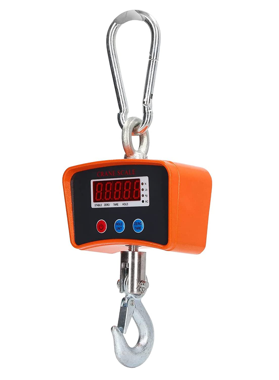 Hanging Scale Digital 500KG Heavy Duty Waterproof Fish Scale Portable Crane Scale for Luggage Weight Suitcase Industrial Electronic Heavy Duty