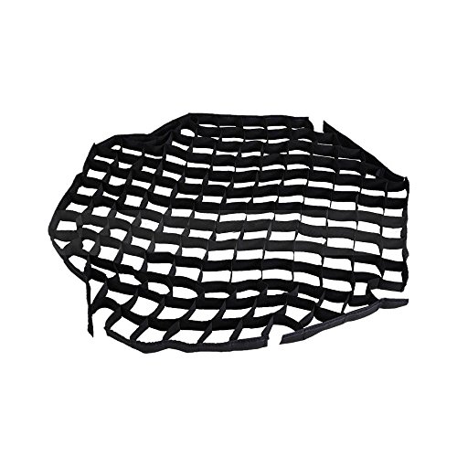 Photography Honeycomb Grid,80cm Octagonal Photography Softbox Honeycomb Grille Foldable Softbox Cellular Grid Mesh for Photography Shooting Studio Accessories