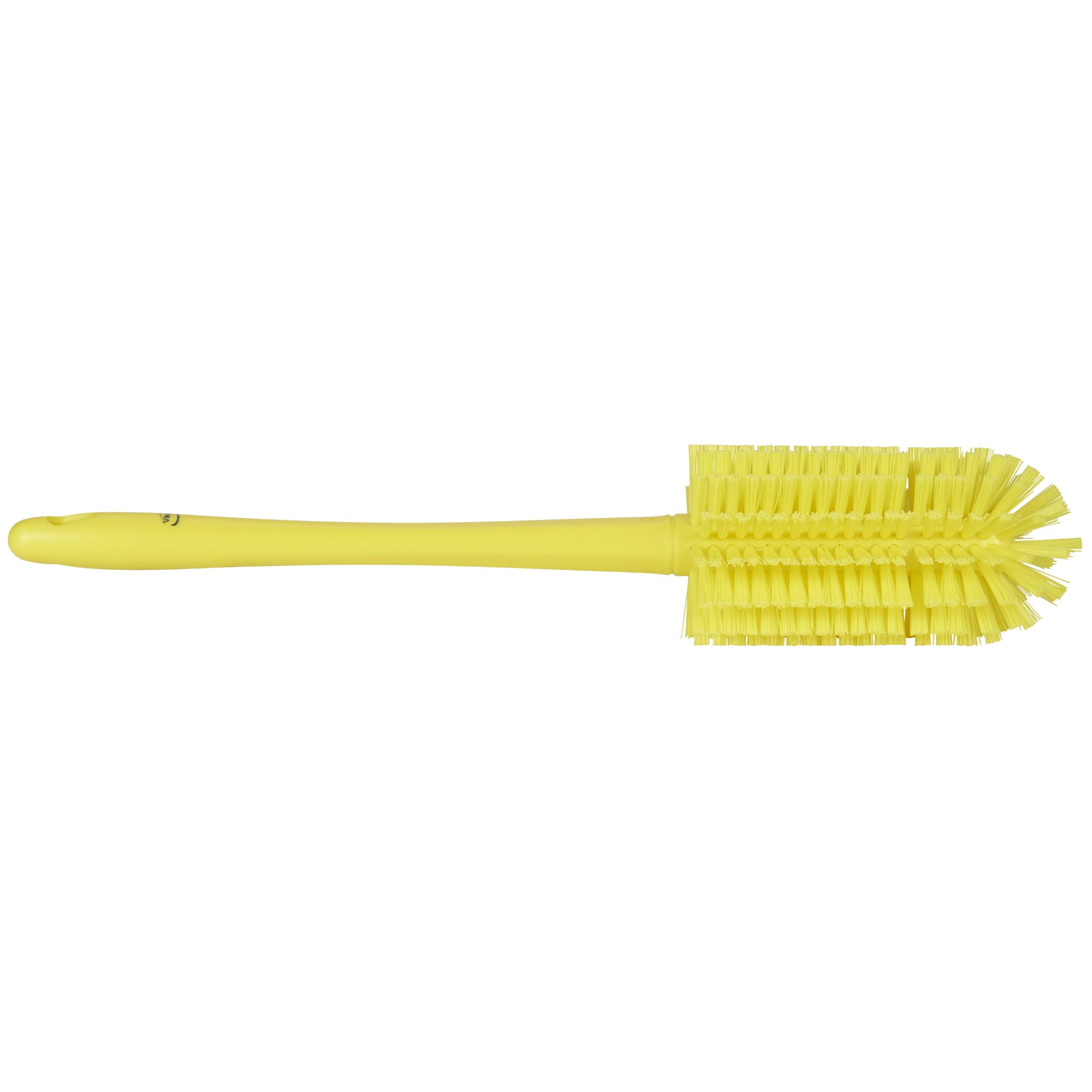 Vikan Brosse, polypropylène, Polyester, Acier Inoxydable, Jaune