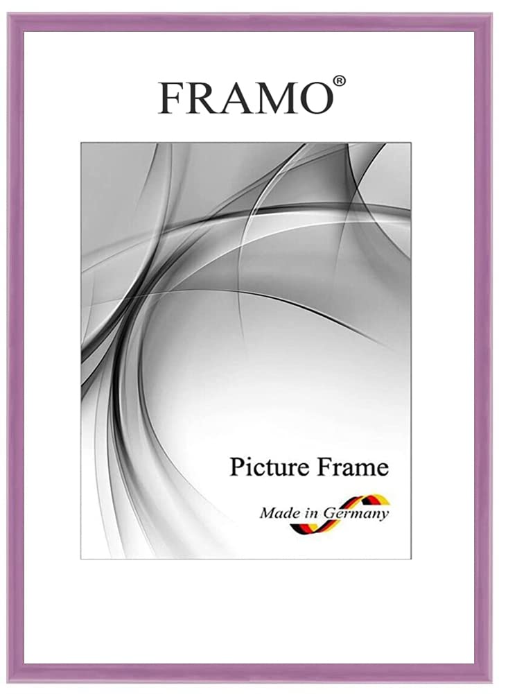 Puzzle Cornice Portafoto Valencia 51x69 Cm - MDF Rovere Chiaro Sonoma, Vetro Acrilico UV, Profilo Largo 35 Mm - 3