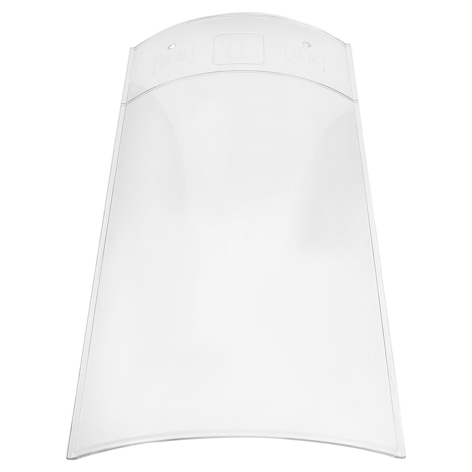 Remplacement facile de toiture avec ce panneau incurvé transparent en polycarbonate de 5 mm