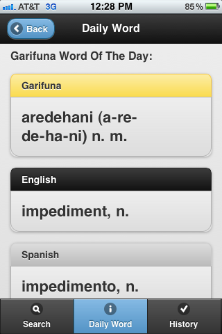 Garifuna-English-Spanish Translation Dictionary - Thumbnail 3