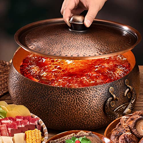 Olla de Cobre para Fondue y Hot Pot 26 cm miniatura 2