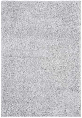 Safavieh Shaggy Indoor Woven Accent Area Rug, August Shag Collection, AUG900, in Silver