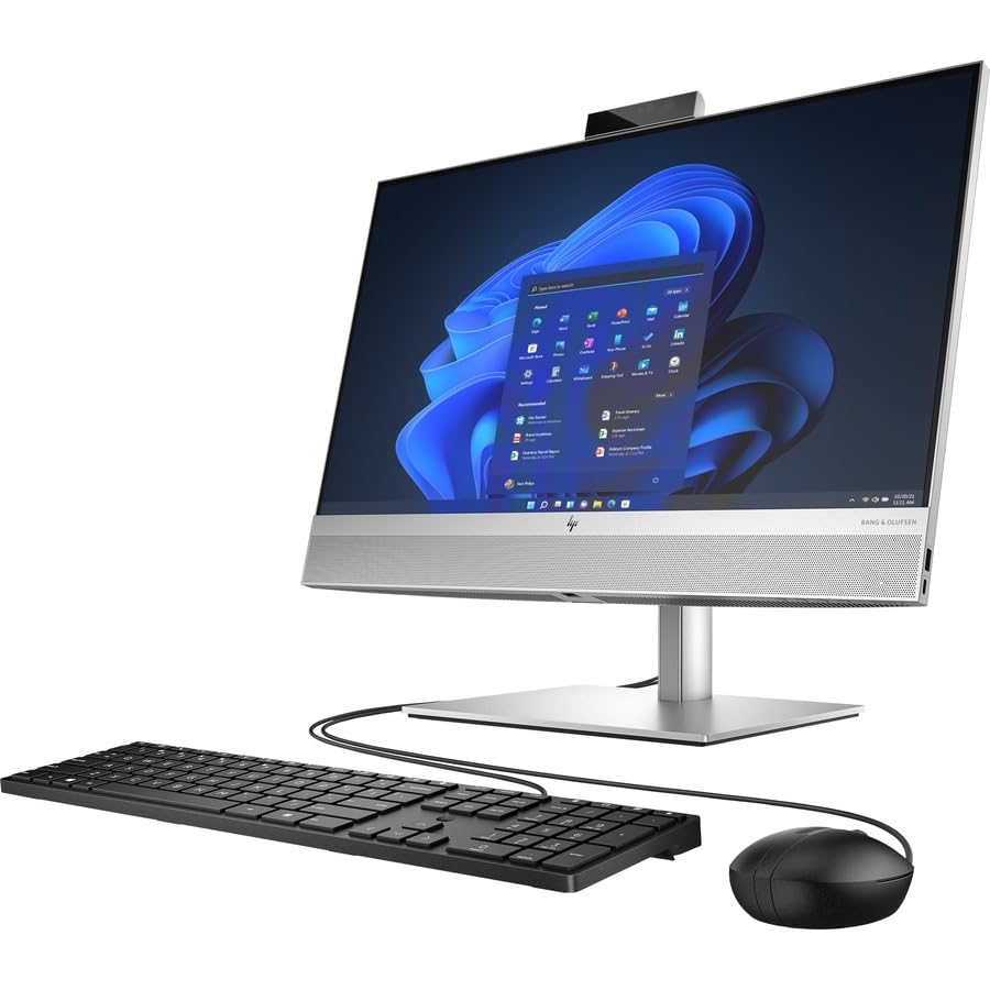 Image of HP EliteOne 840 G9 All-in-One Computer - Intel Core i5 12th Gen i5-12500 Hexa-core (6 Core) 3 GHz - 8 GB RAM DDR5 SDRAM - 256 GB M.2 PCI Express NVMe SSD - 23.8 inch Full HD 1920 x 1080 Touchscreen