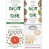 How Not to Die Cookbook, Hidden Healing Powers And Body Reset Diet 4 Books Collection Set