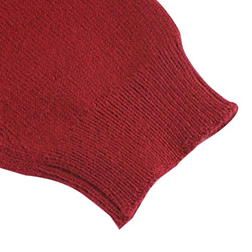 Guantes de cachemir Larcele para mujer suavidad y abrigo elegante en rojo 4