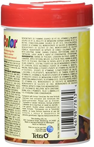 TetraColor Tropical Flakes 1oz, 28g (Bilingual) - 2