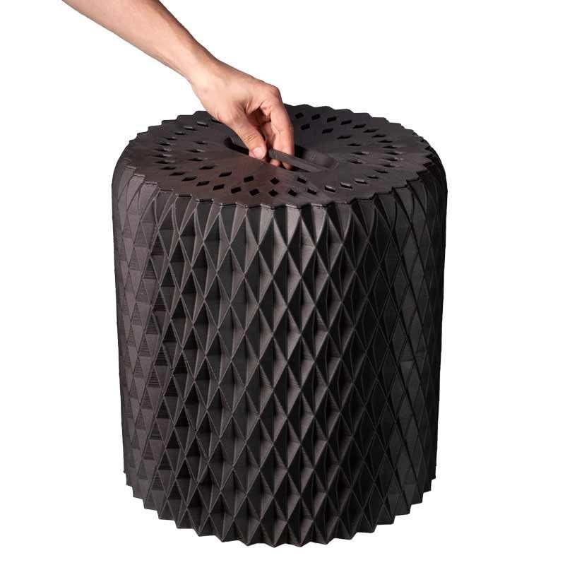Iriso - Petit composteur de Jardin Design Ananas 50L - Couleurs Vert Foncé