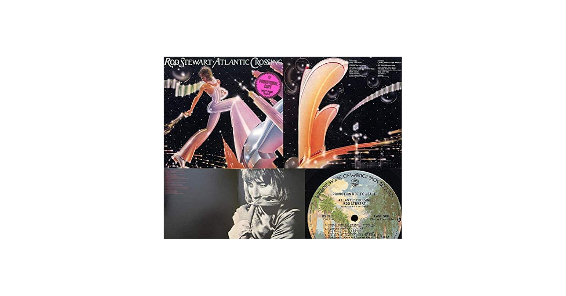 Rod Stewart Atlantic Crossing Original Warner Brothers