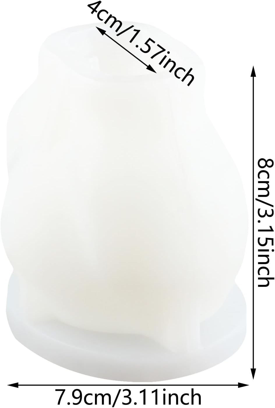 XIAOSHUI Eye Candle Molds - Crystal Ball, Silicone, Claw, Resin Casting for Candle Making & Home Decor