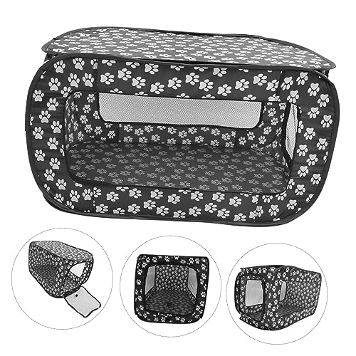 Tente pliable pour chat en tissu respirant haute qualité et design compact - 5
