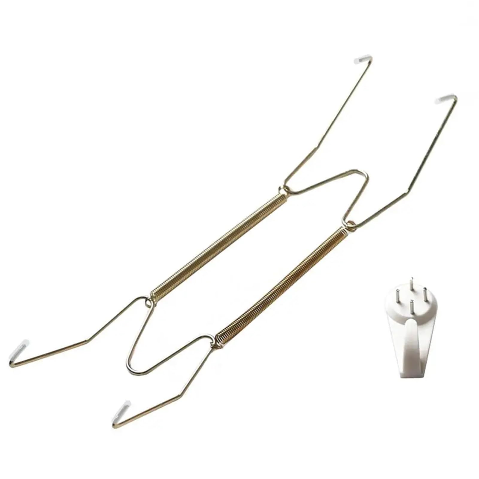 Ganchos para platos de salón y cocina colgadores de acero invisibles para decorar