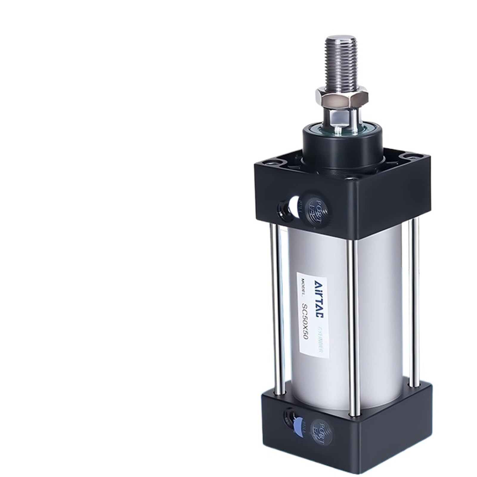 Air cylindre pneumatique SC50X25 double effet pour piston de système automatisé