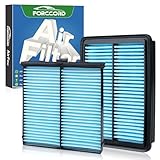 Forccord Cabin & Engine Air Filter Fit for Mazda 3 (2019-2026), CX-30 (2019-2026), CX-50 (2023-2026) (CX50 Not for Hybrid!) Air Filter Kit Replace#BDTS61J6X PAH9-13-3A0A Car Accessories