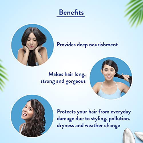 Image of Parachute Advansed Onion Hair Oil, Hair Growth Oil & Reduces Hairfall, 200ml & Gold Coconut Hair Oil, For Long, Strong & Gorgeous Hair, 400ml