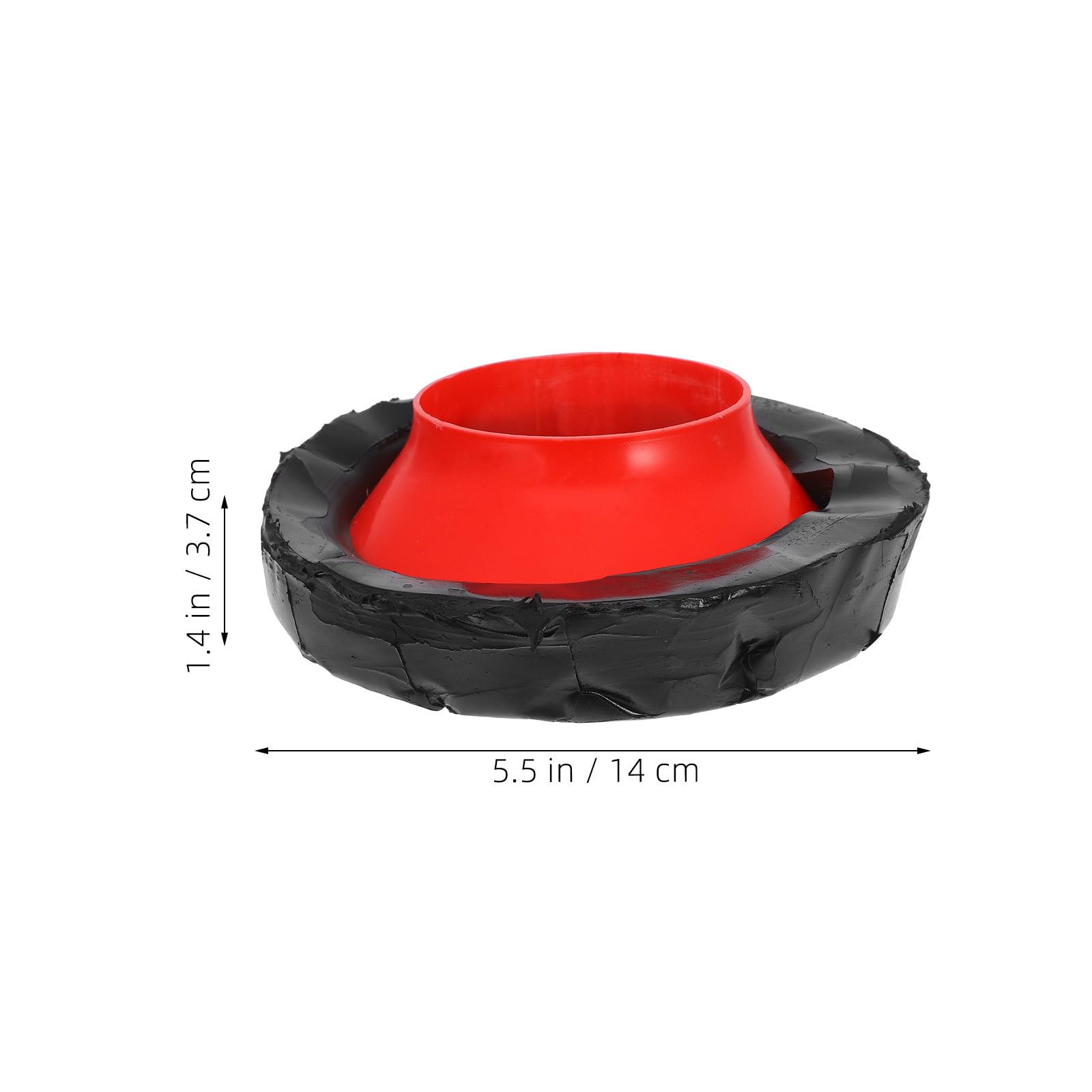 Guarnizione Elastica per Wc Flangia Eccentrica, 2 Pezzi