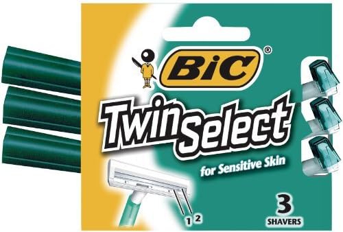 Bic Twin Select Sensitive Skin - 3 ct.