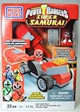 Mega Bloks Power Rangers Samurai Red Pocket Racer