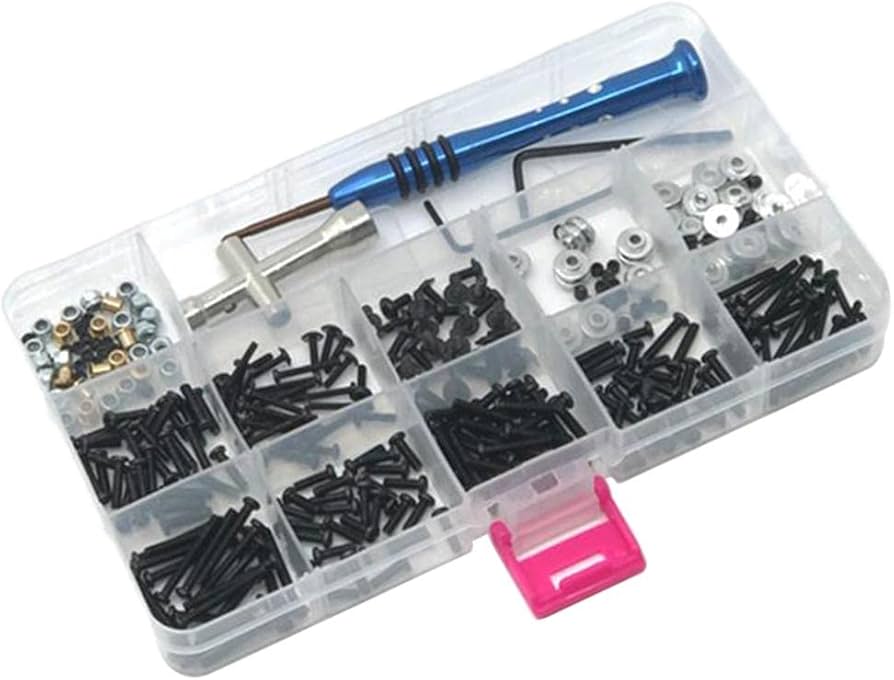 Amazon | LOL-FUN 【370点セット】RCカー用ネジ RCネジキット修理 Amazon | LOL-FUN 【370点セット】RCカー用ネジ RCネジキット修理