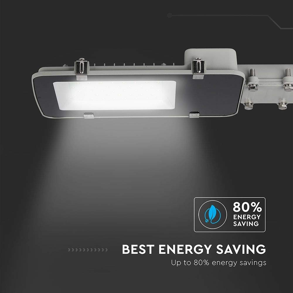 V-TAC Straßenlaterne 50W LED – Superhelle Beleuchtung Für Straßen, Parks & Wege