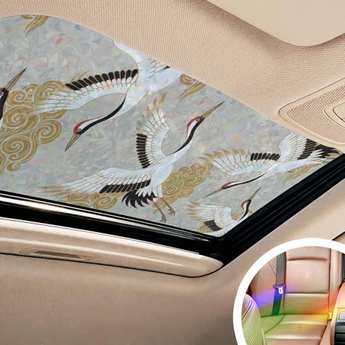 Vinilo Decorativo para Ventanas 19.6 x 39.3 Beige miniatura 2