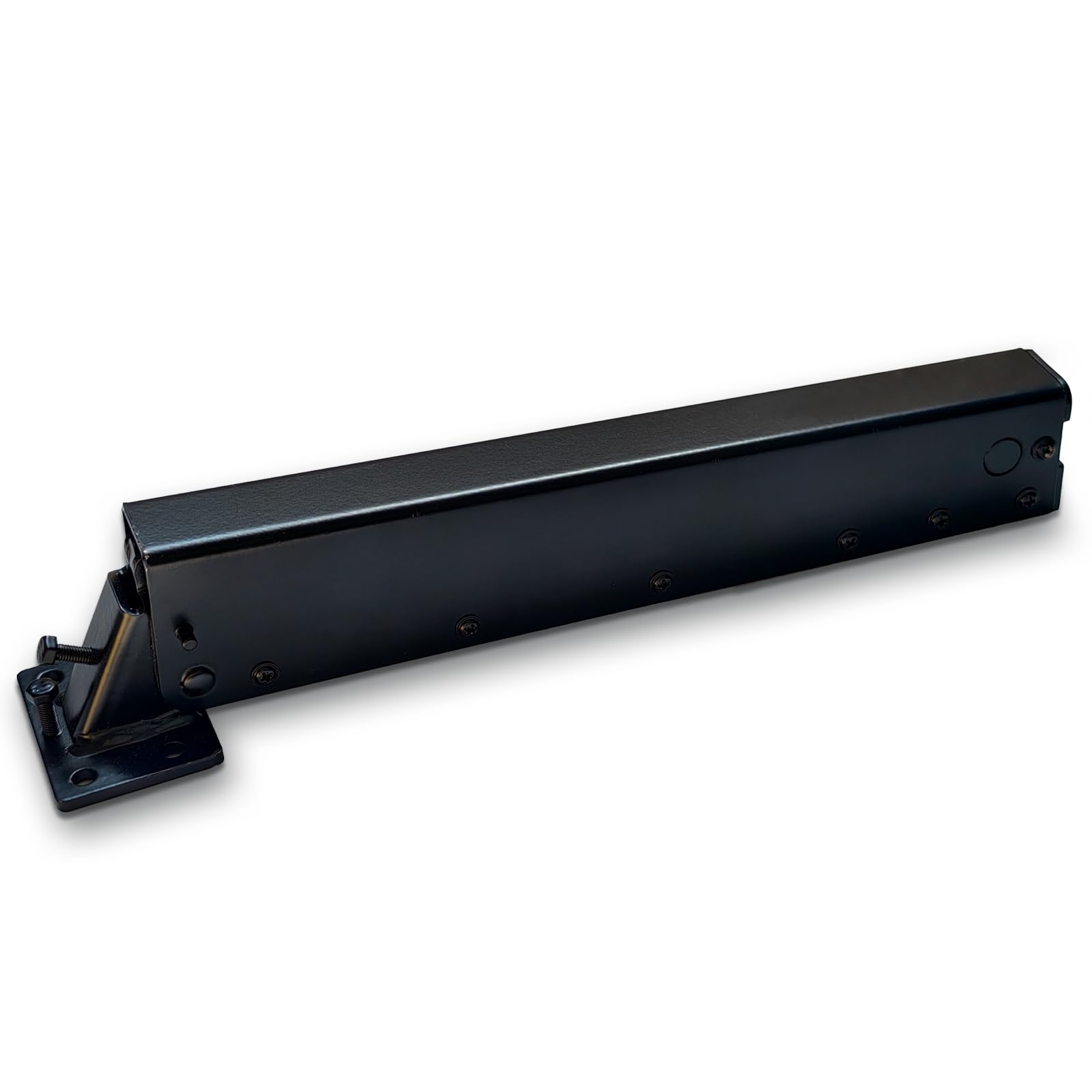 Photo 1 of TB175 Hydraulic Outdoor Gate Closer with Adjustable Speed Function. Gates on Farms, Ranches, Gardens, Sports Complexes and Home Yards, Black