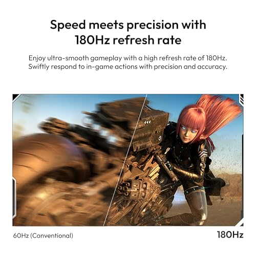 Image of Pixio PX278 Wave White 27 inch 180Hz Refresh Rate Quad HD 1440p Resolution Fast IPS Panel 1ms GTG Response Time Built-in Speakers Gaming Monitor with AMD FreeSync