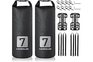 Lixada 3L/7L Bike Fork Bag | Waterproof & Lightweight Bike Pannier for All Rides