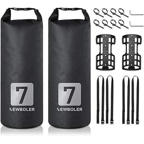 Lixada 3L/7L Bike Fork Bag | Waterproof & Lightweight Bike Pannier for All Rides