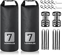 Vista 11 de LIXADA Bolsa de horquilla de bicicleta de 3L/7L - Bolsa seca impermeable, diseño superior enrollable, bolsa ligera para horquilla de bicicleta