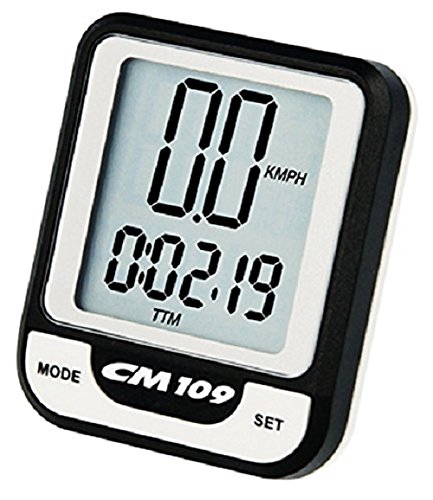 Ciclosport CM 109 avec Fil Compteur de vélo Adulte Unisexe, Noir, Standard Cover