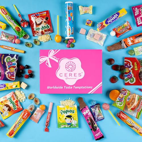 Ceres Gourmet Candy Box From Around The World, Foreign Rare Unique Mystery Candy Gift Box thumb #1