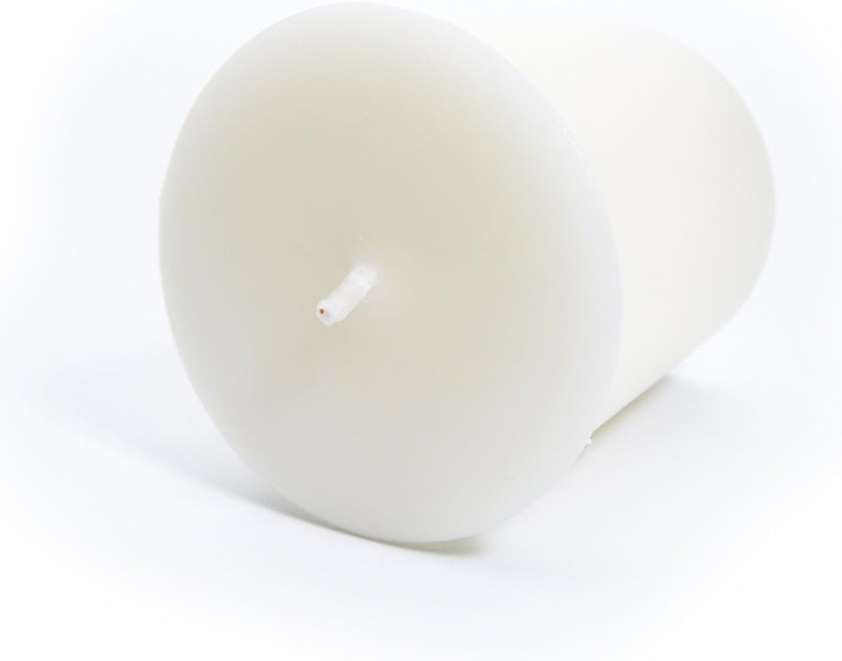 Pure Gardenia Soy Votive Candles - Scented with Essential & Natural Oils - 6 White Natural Votive Candle Refills - Flower & Floral Collection