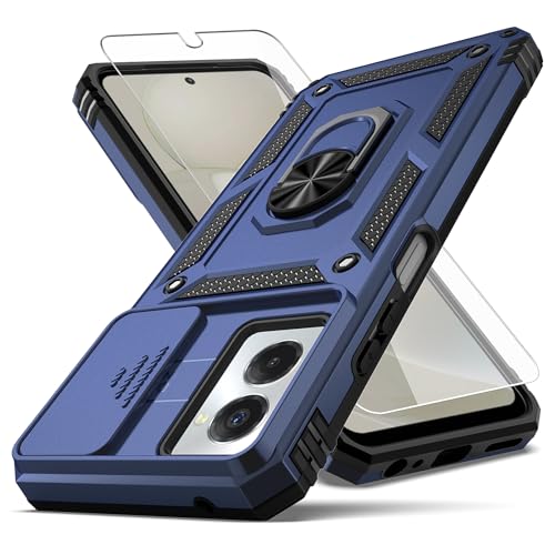 Coque Moto G Power 5G 2024 antichoc avec protège-objectif et film écran HD