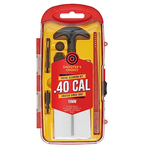 .40 Cal Pistol Gun Rod Cleaning Kit (Aluminum)