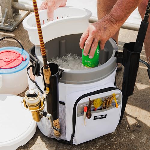 Image of Igloo Marine Cooler | Insulated Hard Shell Ice Chest |Great for Fishing, Camping, Boating, & More