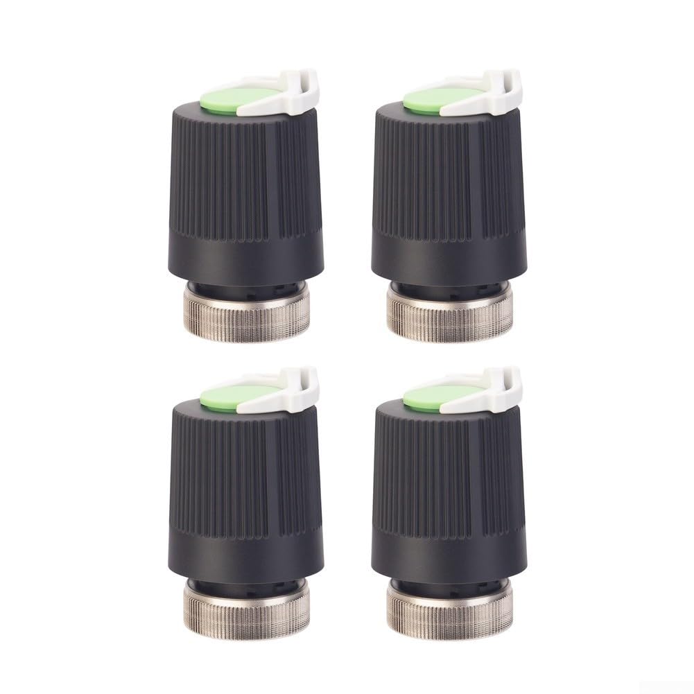 Actuador Térmico 230V Cierre Normal M30 1.5mm para Manifold Suelo Radiante - Bajo Consumo 2W Hogar(4pcs)
