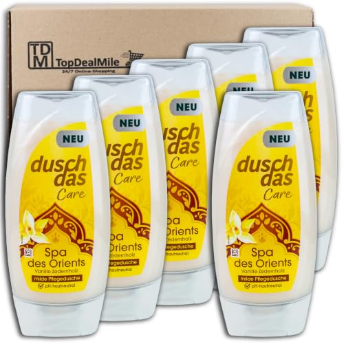 Duschdas Care Spa des Orients pack de 6 geles de 225 ml para un baño relajante