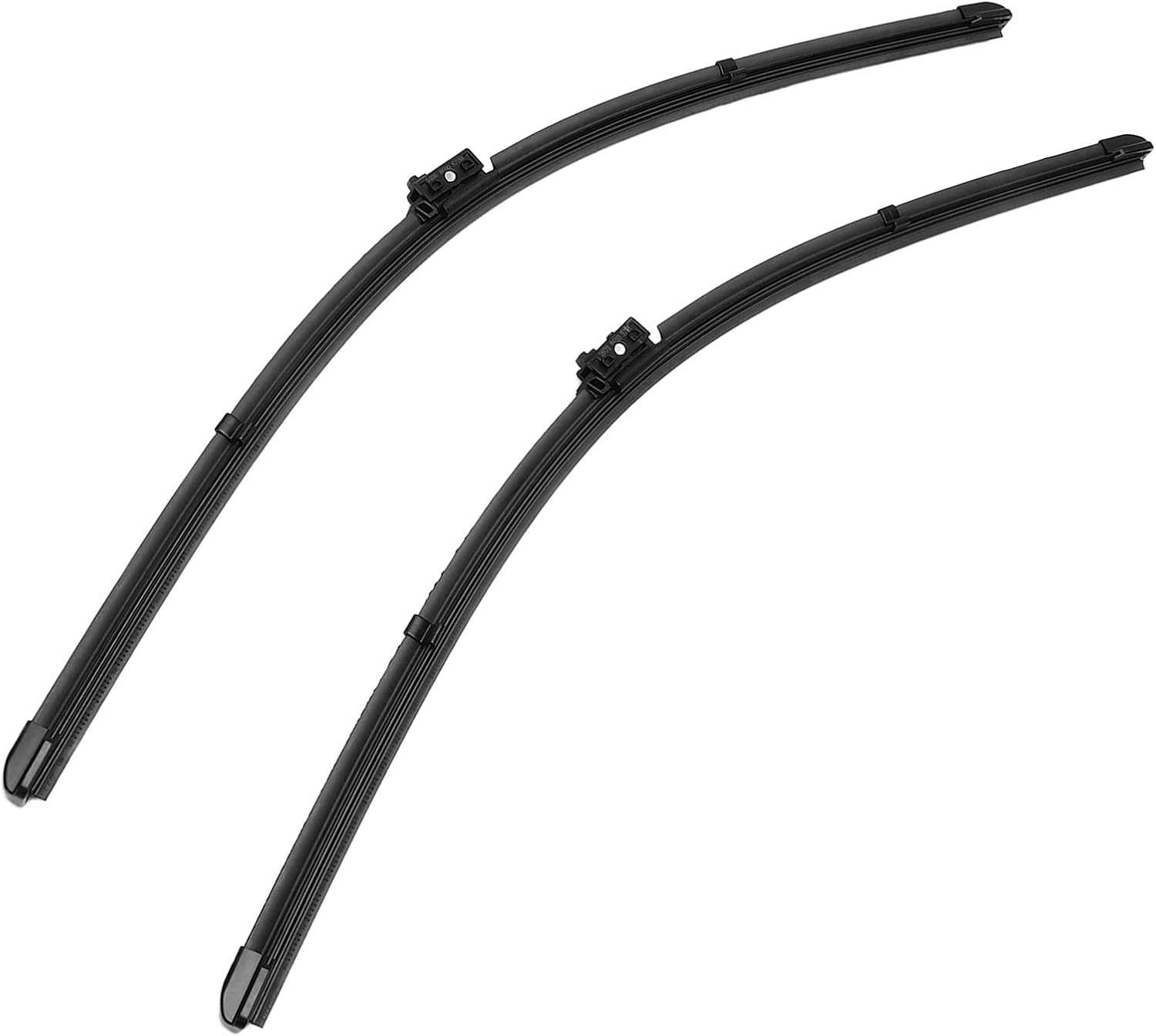 Aramox Windscreen Wiper Blade, 2pcs Front Windshield Wiper Blades 22in