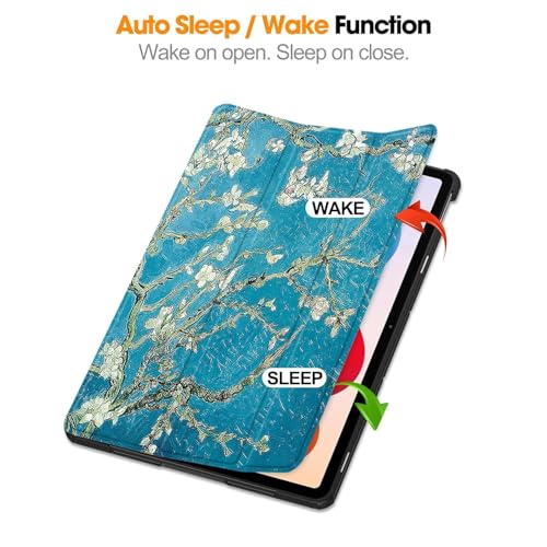 Image of ProElite Case Cover for Xiaomi Redmi Pad 2 11 inch Case, Slim Trifold Flip case Cover for Xiaomi Redmi Pad 2 11 inch Tablet [Auto Sleep Wake Feature], Flowers