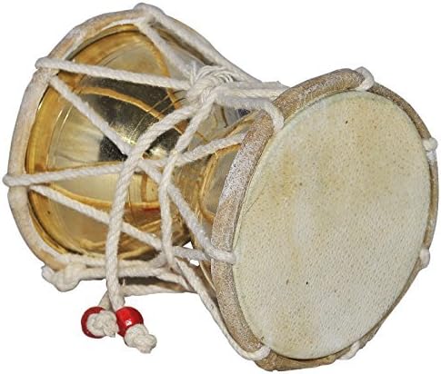 DEVAMA THE DIVINEElegant Pure Brass Damroo big Size For Devo keDev Mahadev