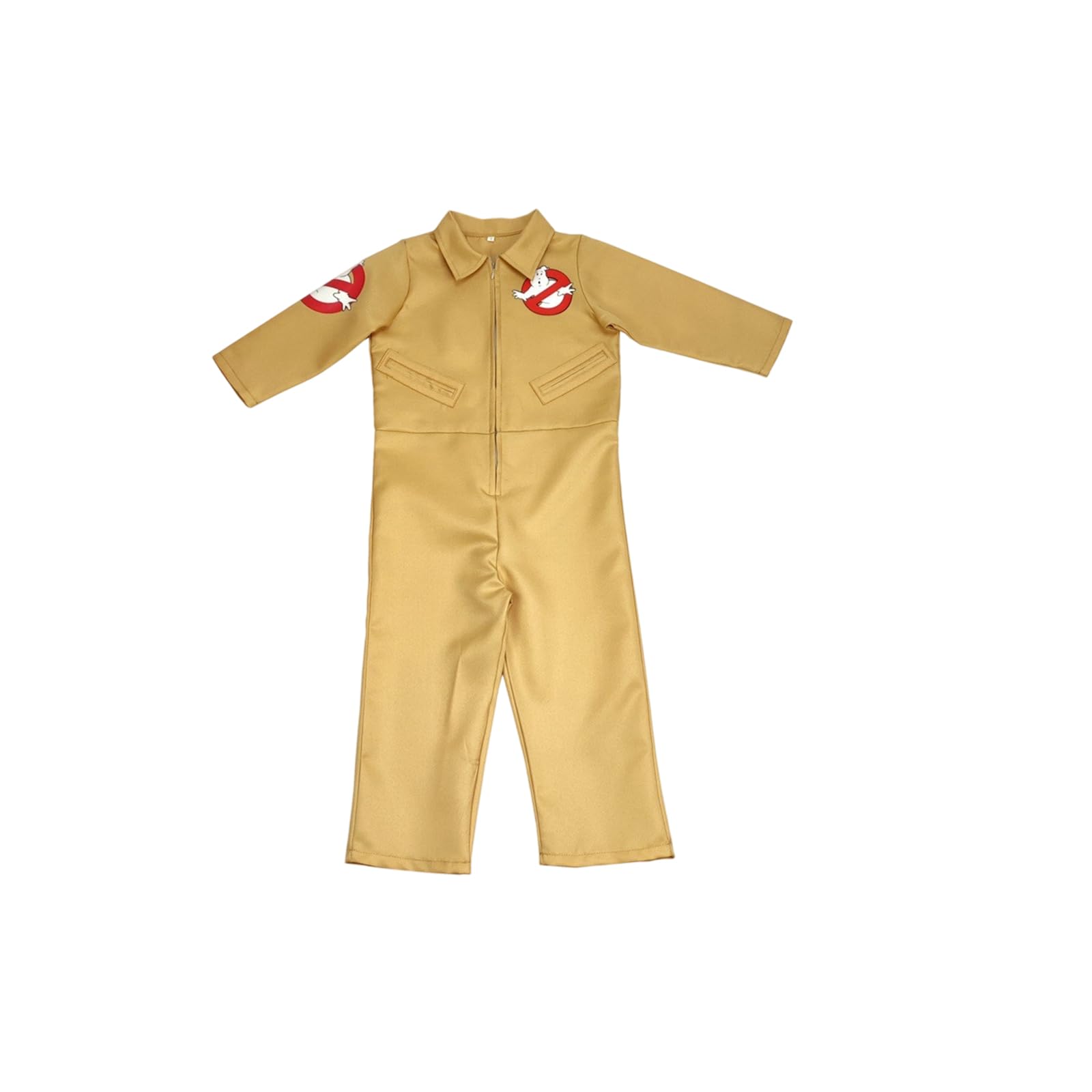 PLCPDM Ghostbuster Outfits Costume with Protons Pack Accessory, Jumpsuit Halloween Cosplay Costumes Cosplay Halloween Costume