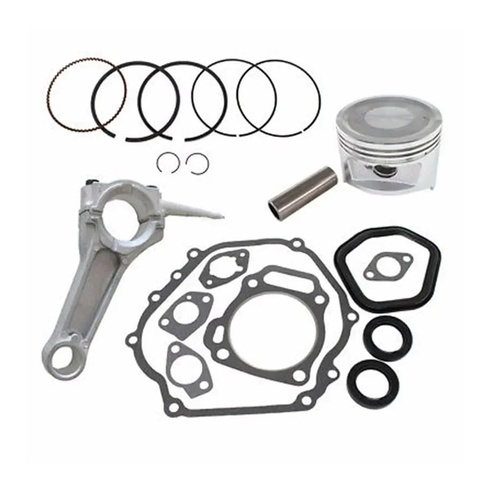 Ajuste for GX390 13HP Anillo de pistón biela Juntas de Sellado Motor cortacésped Piezas generador cortacésped Motor