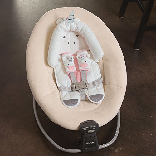 Travel Bug Baby & Toddler 3-Piece Head Support & Strap Covers Set For Car Seats, Strollers & Bouncers … (Unicorn) #TOP7