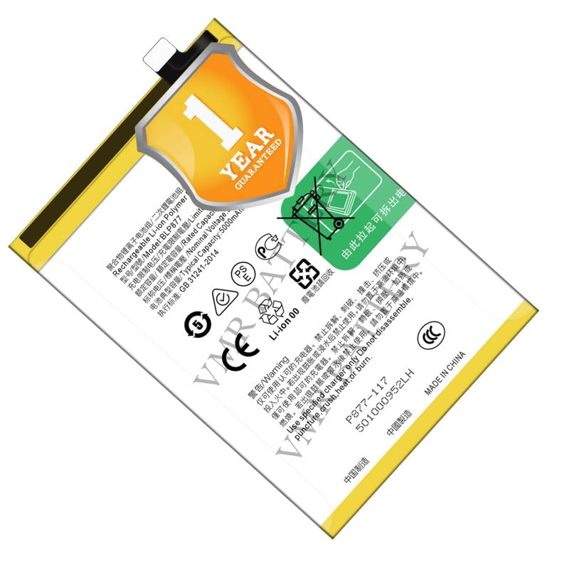 Image of Original BLP877 Battery Compatible for Realme Note 50 (RMX3834) - (5000mAh) - 1 Year Warranty K7