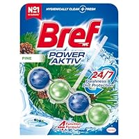 Bref Power Active Pine Original WC-Reiniger, 50 g, 5er-Pack